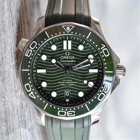 omega seamaster 300m green.